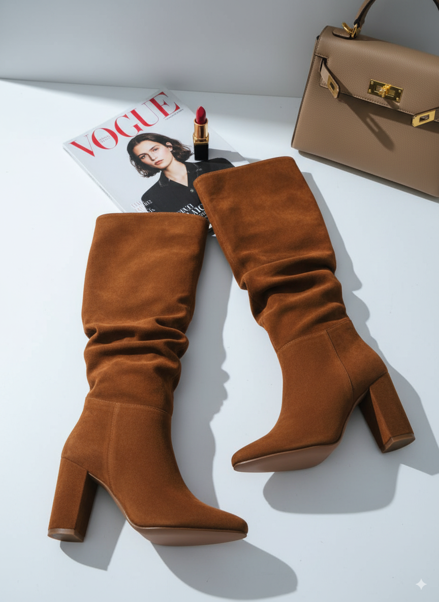 AURUM – Bota Alta Miel Carnaza