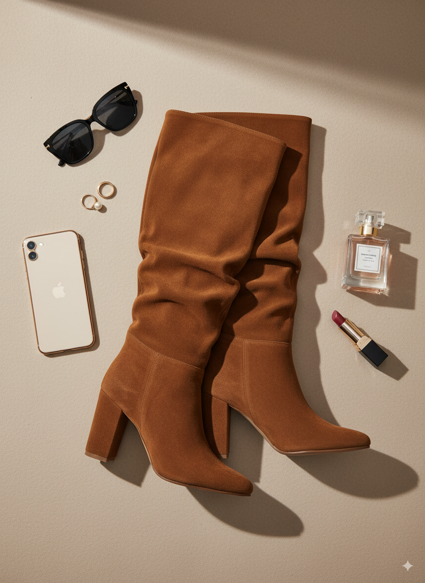AURUM – Bota Alta Miel Carnaza
