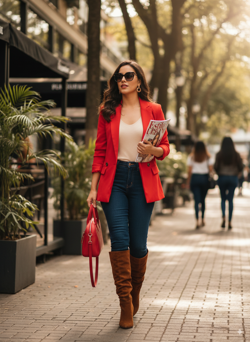 AURUM – Bota Alta Miel Carnaza